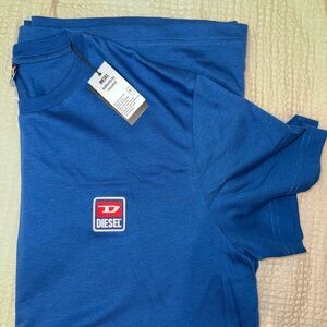Diesel Men's Blue T-Shirt